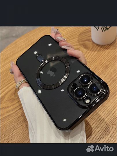 Чехол magsafe на iPhone 14 pro фиолетовый