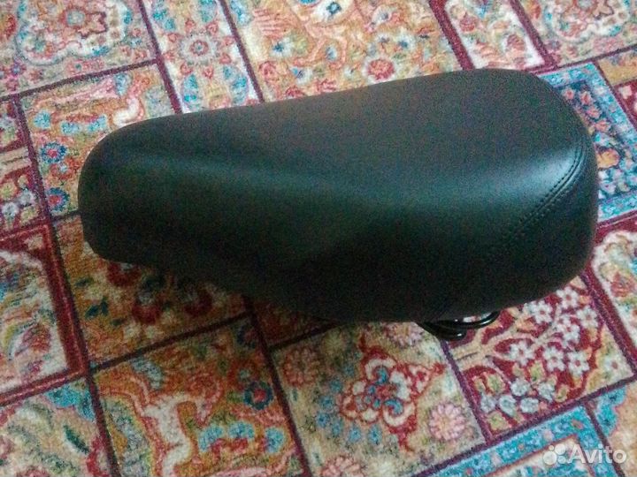 Седло для велосипеда широкое мягкое