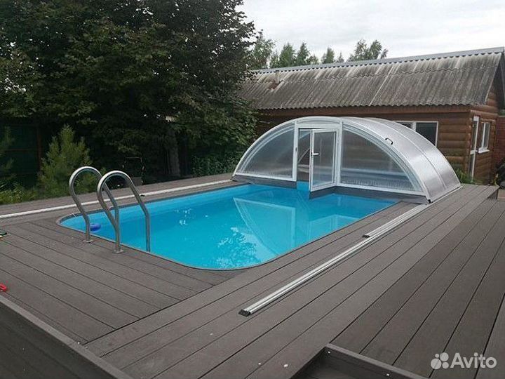 Пластиковый бассейн