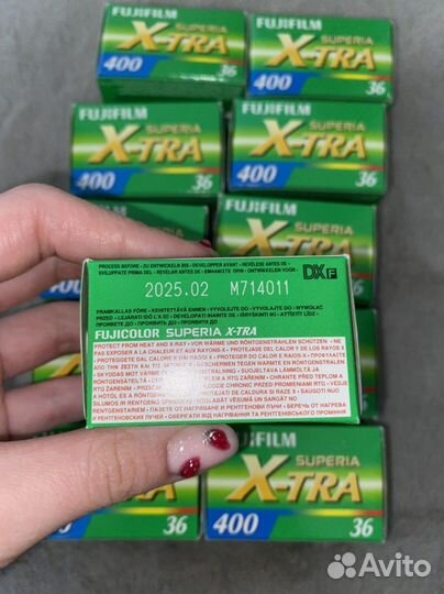 Фотопленка 35мм Fujifilm Superia X-tra iso 400 36
