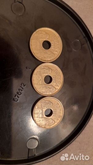 Монеты espana 1997 3шт цена договорная