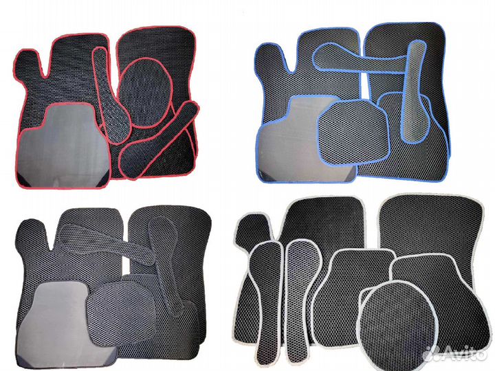 Коврики салона к-т 5-7шт.EVA (эва) для всех ваз