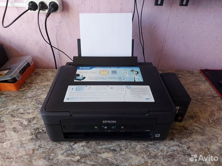 Принтер струйный цветной мфу Epson L210