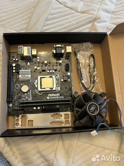 Процессор, материнская плата, DDR 4 16 gb и кулер