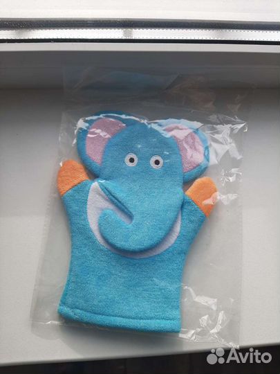 Мочалка-рукавичка 