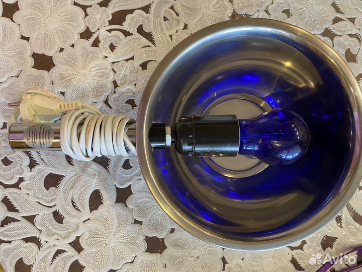 Синяя лампа, рефлектор Минина