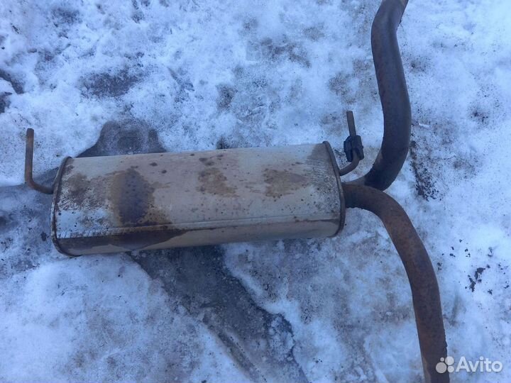 Шеароле круз седан - выхлопная система