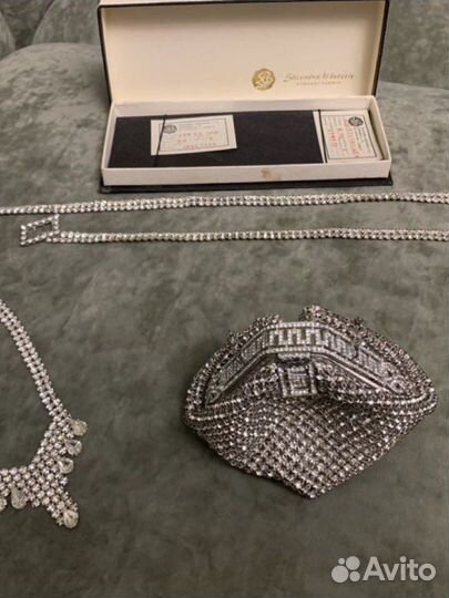 Чешская бижутерия, 80-е годы, коплект