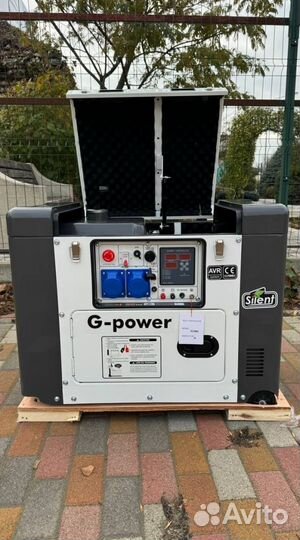 Электростанция дизельная 10 kWG-power однофазный D