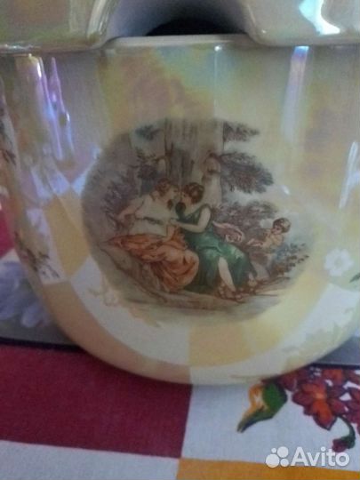 Мадонна ГДР Супница.Сахарница Блюдце