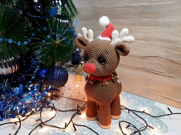 Олень ручная работа