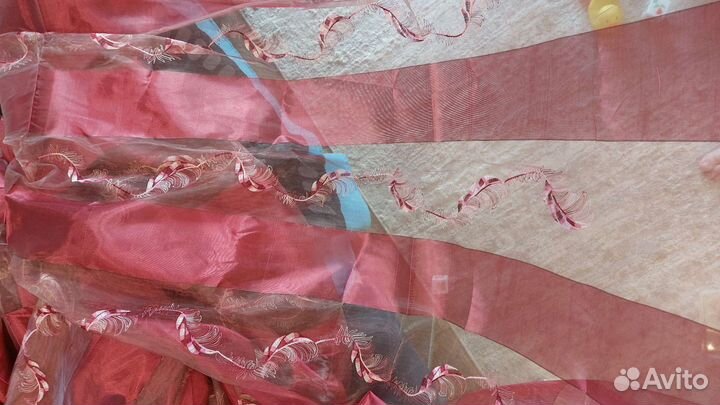 Штора тюль органза