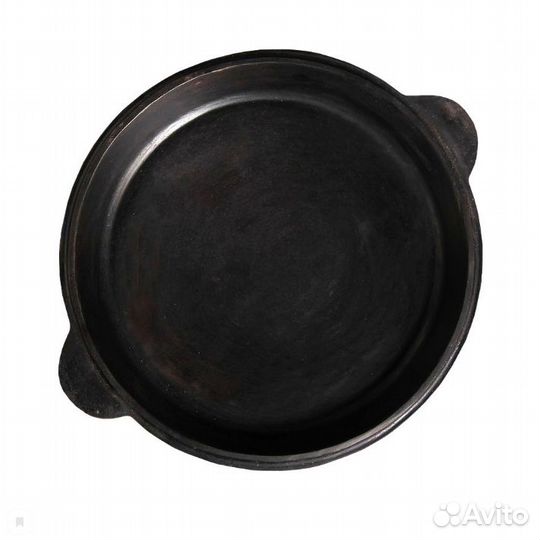 Крышка-сковорода чугунная для казана 8 л