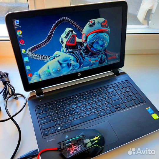 Игровой Классный Hp/core i3/8 gb озу/15.6