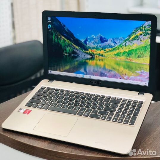 Ноутбук Asus 15,6/AMD/4Gb/SSD/Гарантия