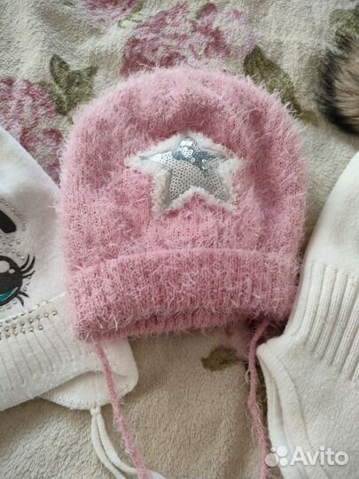 Шапка для девочки 48 50