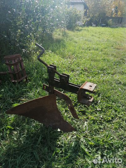 Плуг для мотоблока бу