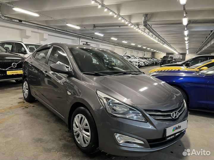 Hyundai Solaris 1.4 AT, 2016, 111 110 км