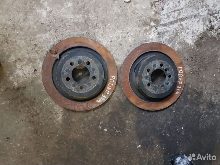 Задний тормозной диск Range Rover 2007г