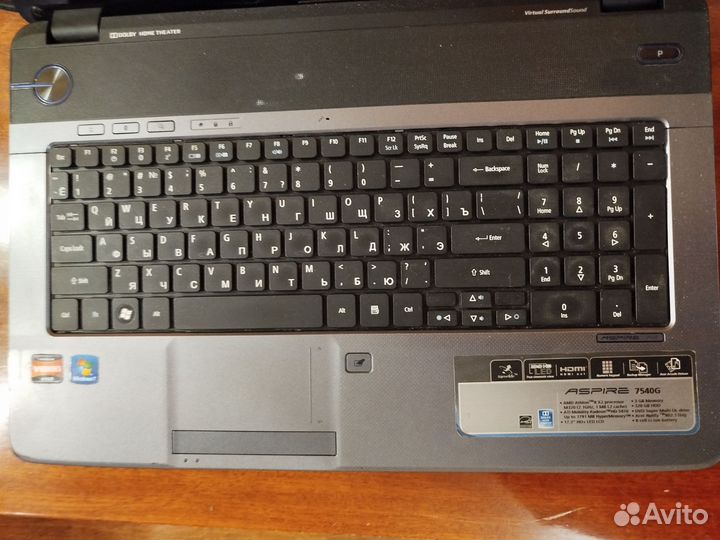 Ноутбук acer aspire