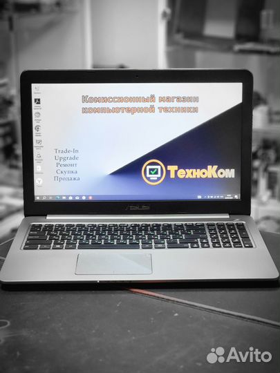 Asus K501UX (i5 6200U/8Gb/GTX950M/240Gb/FHD)