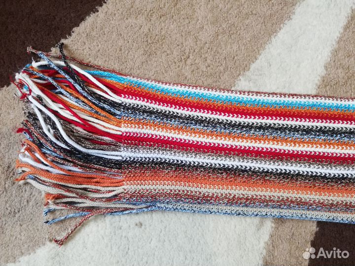 Шарф длинный