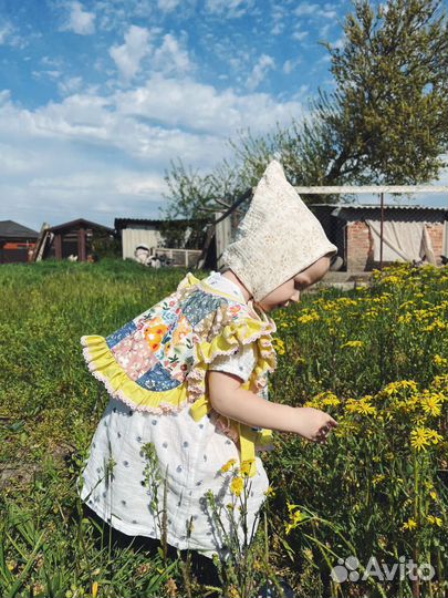 Шапочка чепчик гномик