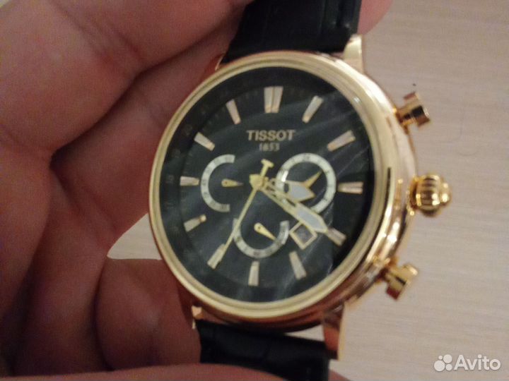 Золотые часы Tissot 18k
