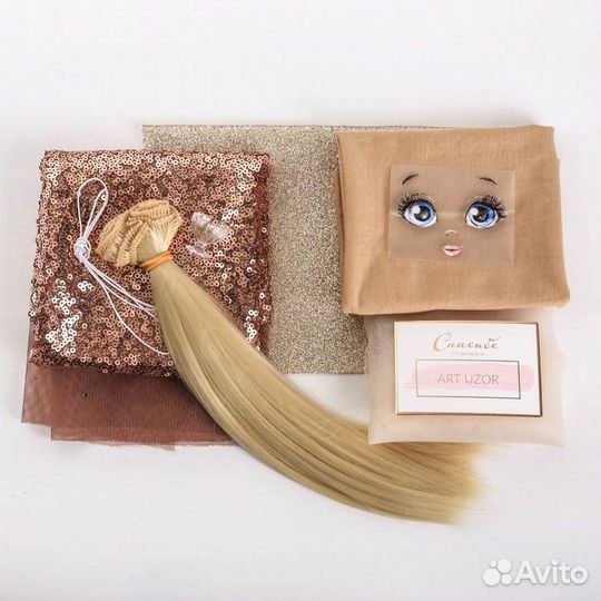 Интерьерная кукла «Николь», набор для шитья