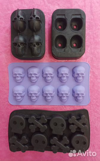 Силиконовые формы (молд) для шоколада, льда и мыла