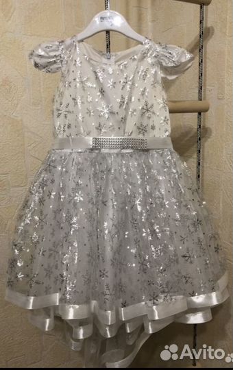 Платье снежинки 98
