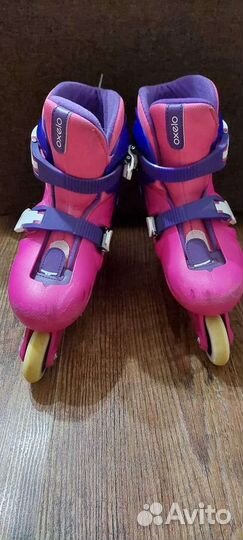 Роликовые коньки детские раздвижные