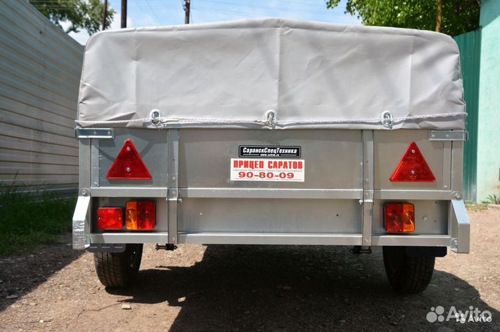 Прицеп сст-7132-2К самосвал тент 300мм