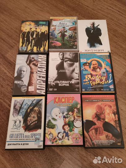 DVD диски. Blue-ray диски