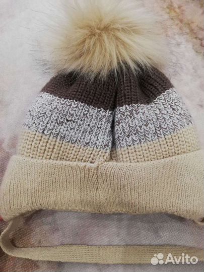 Шапочка 46см зимняя
