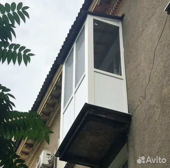 Балкон пвх под ключ
