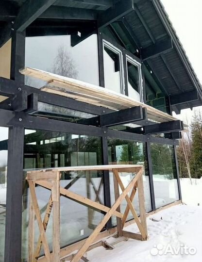 Остекление окон и балконов пвх