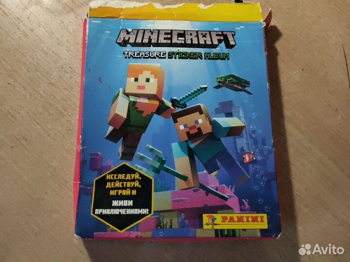 Наклейки Minecraft 24 шт