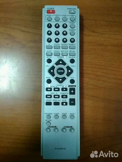 Пульт LG 6710cdak11B (AKB32273708) дом.кинотеатр