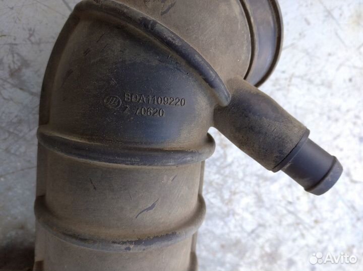 Патрубок воздушного фильтра Лифан Солано