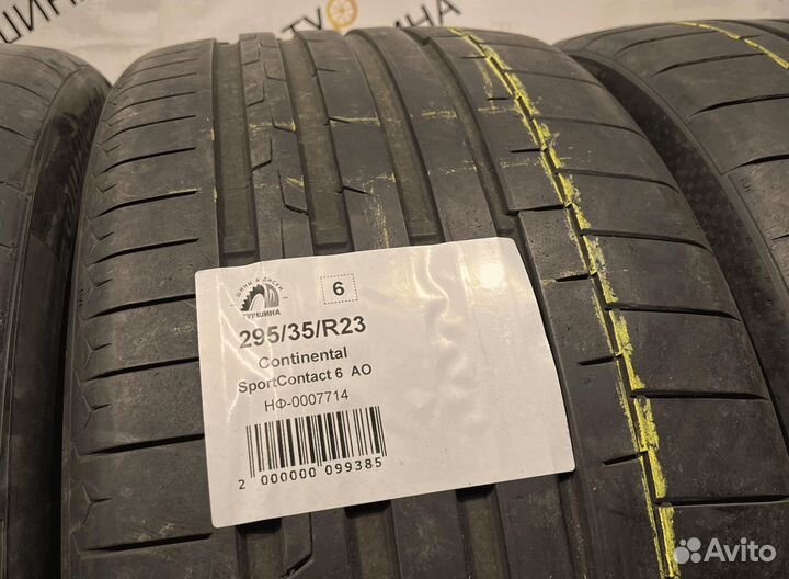 Continental SportContact 6 295/35 R23 94Y