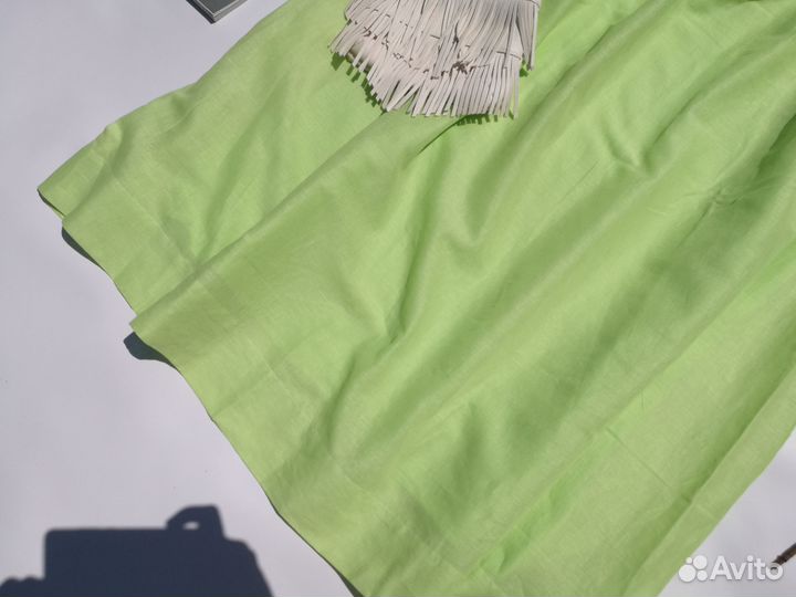 Льняное платье hm новое хл