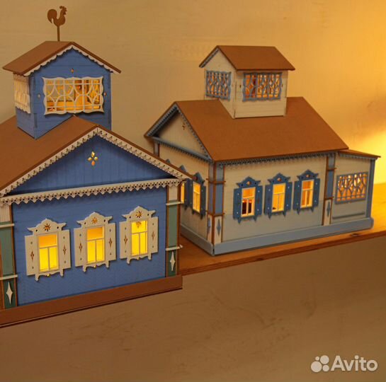 Конструктор-светильник «Деревенский Домик»