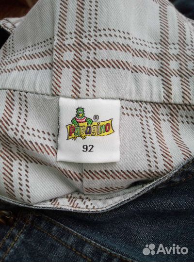 Джинсовый комбинезон