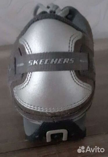 Полуботинки кроссовки Skechers замша кожа