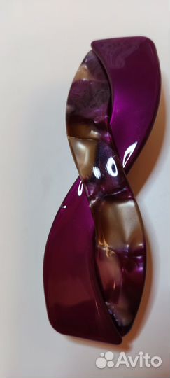 Заколка для волос бесконечность