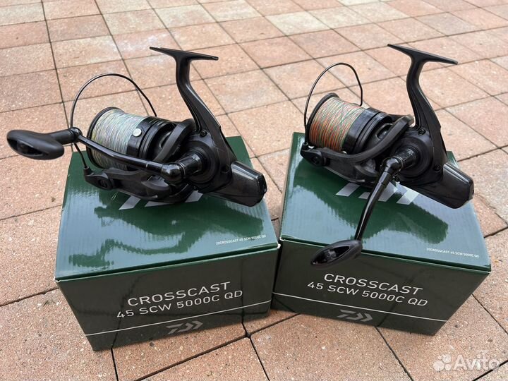 Карповые катушки daiwa crosscast 5000C QD