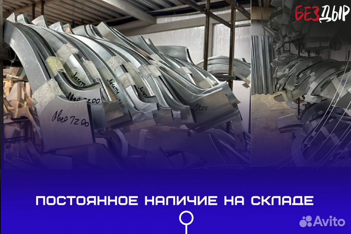 Ремонтная арка Honda Civic 6 левая