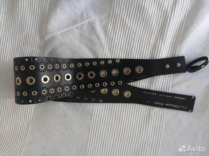 Ремень женский кожа оригинал Roberto Covalli
