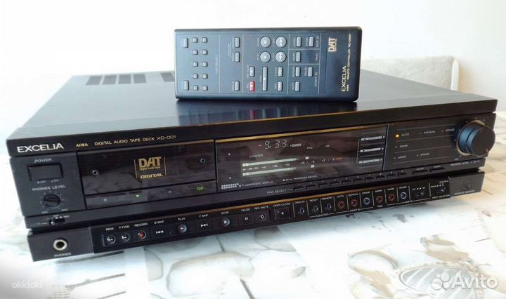 DAT aiwa XD-S1100. DAT aiwa excelia XD-01